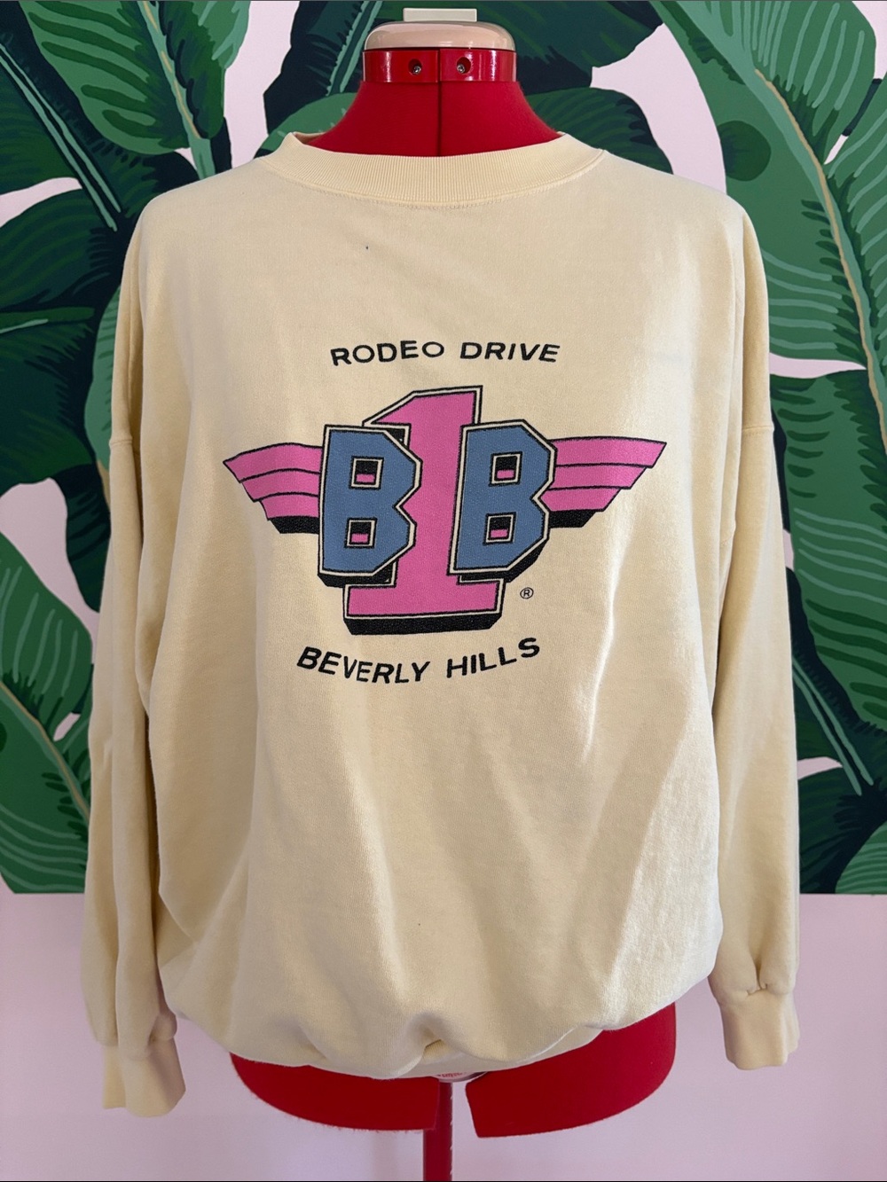 Vintage 1980s Rodeo Drive Beverly Hills Graphic Sweatshirt